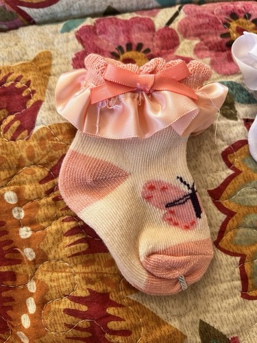 Frilly lace socks - socks, cabbage