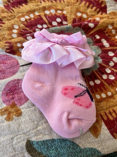 Frilly lace socks - frilly,