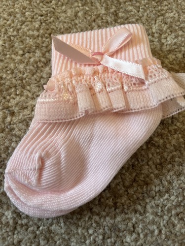 Sweet frilly socks cabbage - socks,