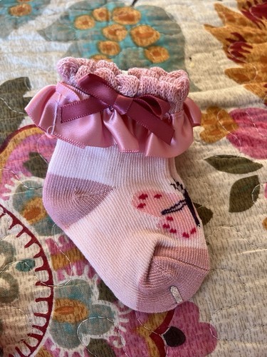Frilly lace socks cabbage - frilly,